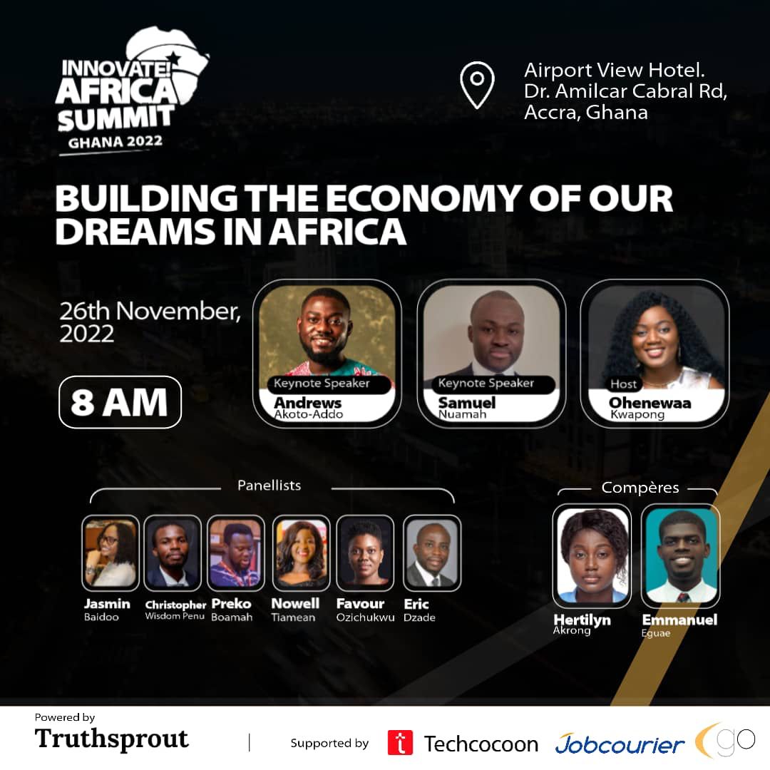 The founder and CEO of Gift-Tech Solutions will speak about the Design Thinking Process for Africa Innovation at the next Innovate Africa Summit on November 26th, 2022.